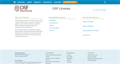 Desktop Screenshot of osflibrary.org